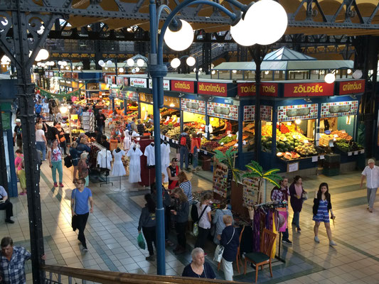 Der Markt in Budapest