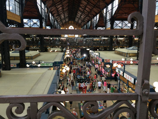 Der Markt in Budapest