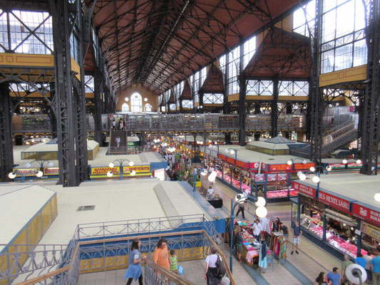 Der Markt in Budapest