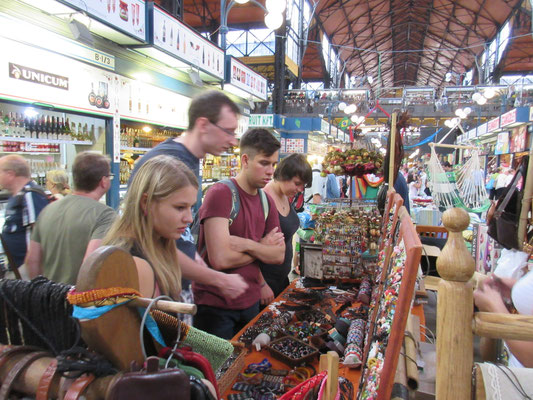 Der Markt in Budapest