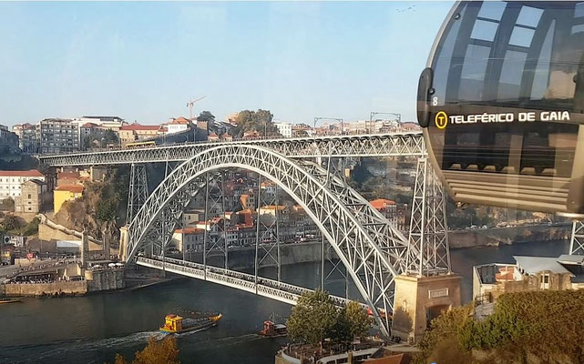 Seilbahn in Vila Nova de Gaia, Porto ©My own Travel Städtereise Phantastisches Porto