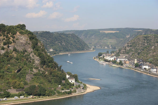 Rheinschleife mit Loreley