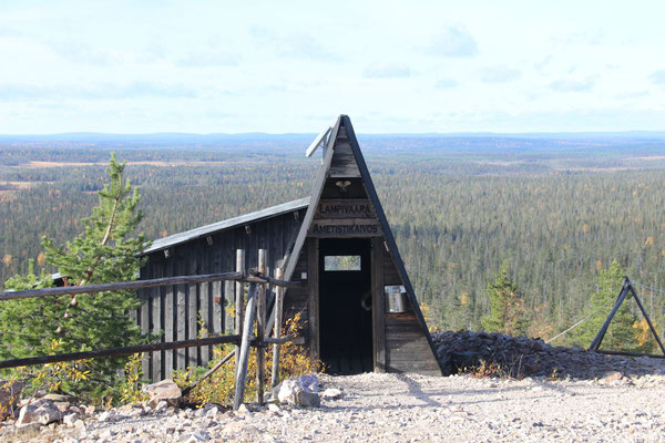 Zugang zur Lampivaara Amethyst Mine ©My own Travel