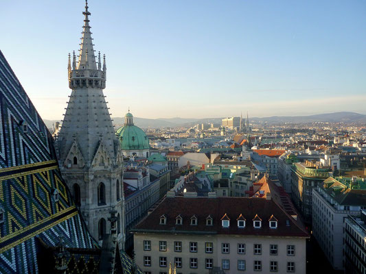 Wien - Blick vom Stephansdom