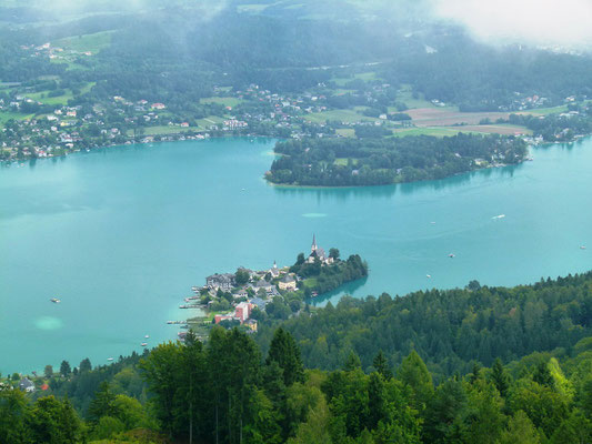 Wörthersee von oben