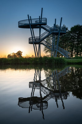 Der Aussichtsturm in Neu Helgoland bei Worpswede