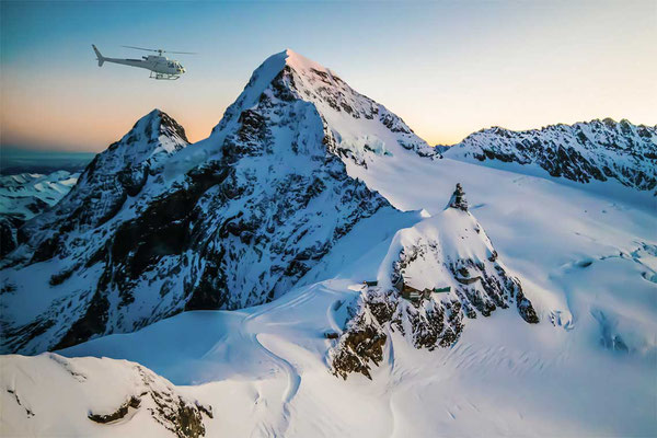 Helikopterflug Jungfraujoch