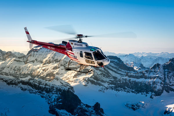 Alpenrundflug mit dem Helikopter