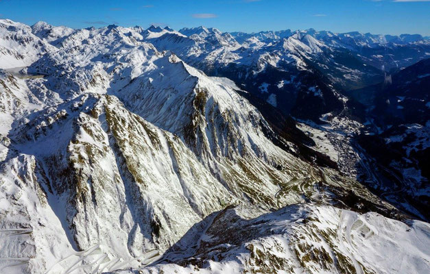 Alpenrundflug Helikopter