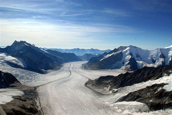 Helikopter Rundflug Aletschgletscher Luzern 