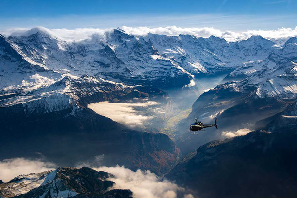 Rundflug Jungfraujoch Region