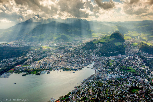 Helikopterflug Luzern