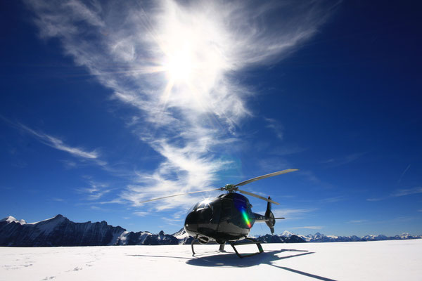 Helikopter Rundflug  Gletscherlandung