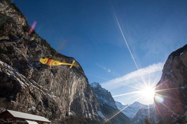 Fotographie bei Helikopterflug