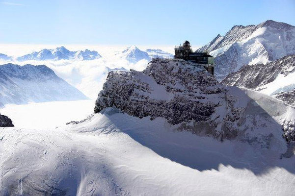 Hubschrauberflug Jungfraujoch