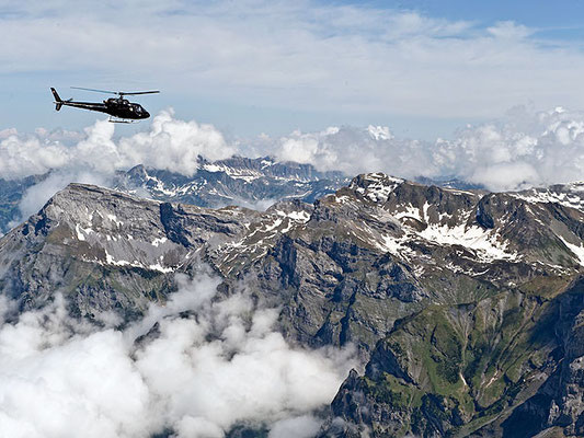 Alpenrundflug Helikopter 