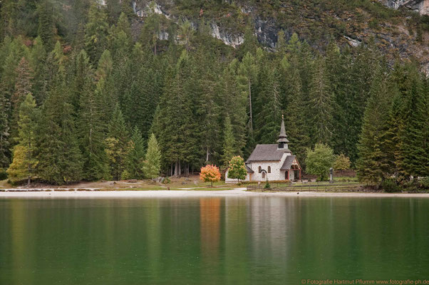 Herbst am Pragser Wildsee