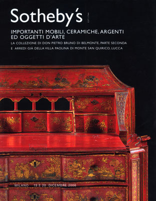 Sotheby's - catalogo, copertina e foto interne