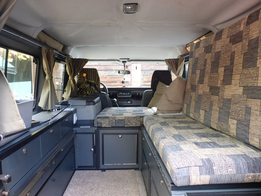 Defender Camper Interior Rafiki On Tour Discover The World