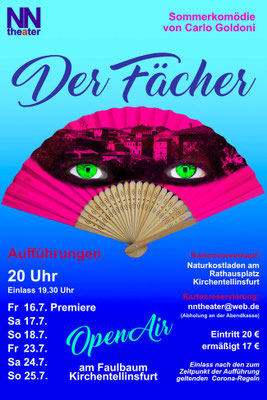 2021 - Carlo Goldoni: Der Fächer - Open Air am Faulbaum