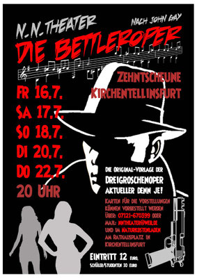 2010 - John Gay: Die Bettleroper - Zehntscheuer Kirchentellinsfurt
