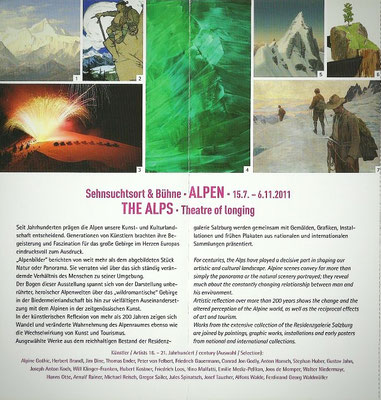 Ausstellung "Alpen. Sehnsuchtsort und Bühne"