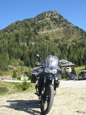 Nassfeldpass (italienische Seite)