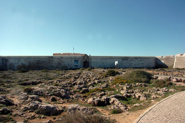 Portugal, Algarve, Sagres (südwestlichster Punkt des europäischen Festlands), Fortaleza de Sarges