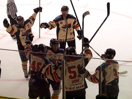 アイスバックス上野選手は2得点の活躍