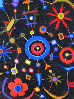 Five and Ten 2018, detail (Private collection)