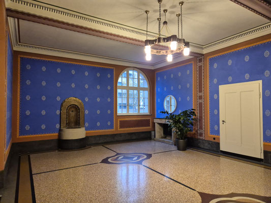 Jugendstilbad Darmstadt: Der Blaue Salon