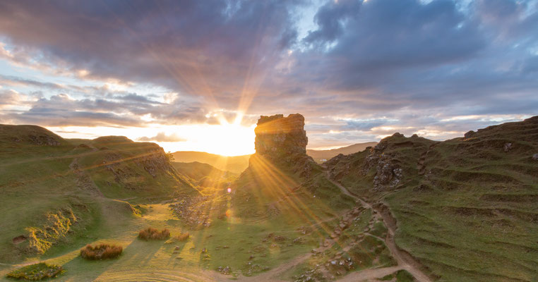 Schottland Fairy Glen, Uig