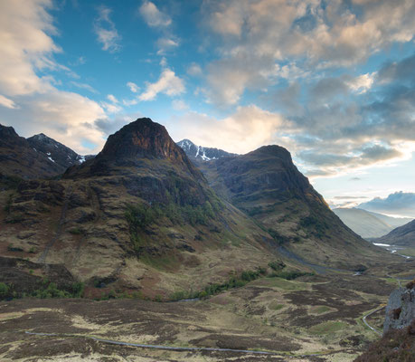 Schottland Three Sisters Viewpoint