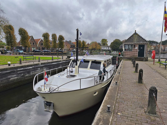 In der Schleuse Blokzijl
