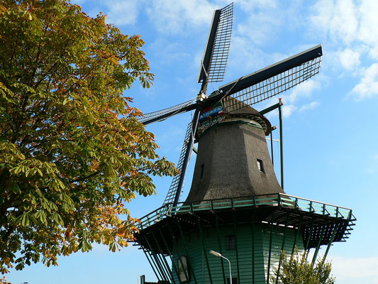 Mühle bei der Julianabrug - Zaanstad