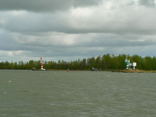 Hier mündet die Ijssel ins Kettelmeer