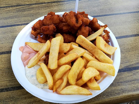 Im Vishandel Parlevliet gibt es super lekker Kibbeling 