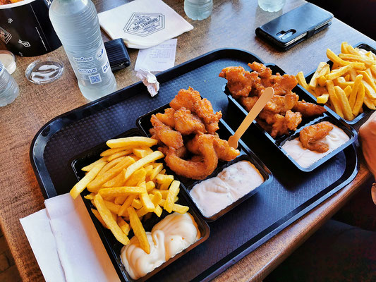 Mmmmm, lecker Kibbeling.