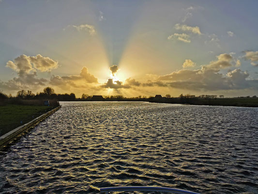 Sonnenuntergang am Biggemeer Eiland