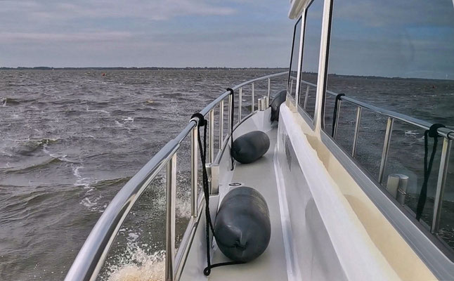 Auf dem stürmischen Slotermeer