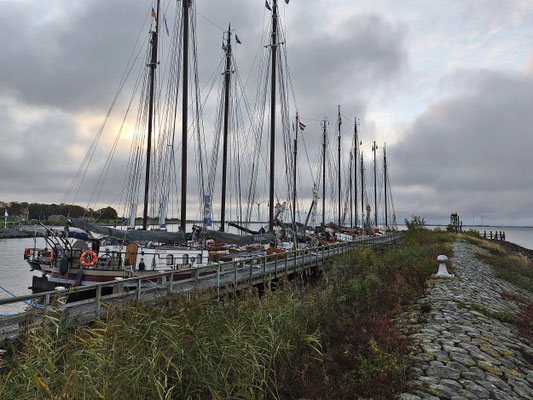 Morgens so um 8:15 Uhr auf Urk