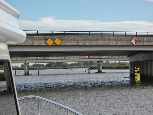 Brücke über dem Reevediep