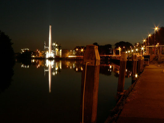 Liegeplatz an der Hollandse Ijssel