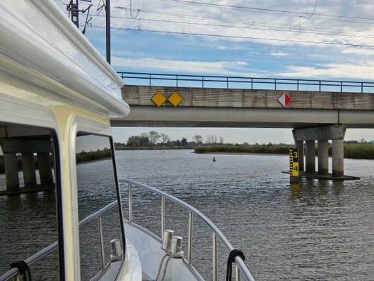 Brücke über dem Reevediep