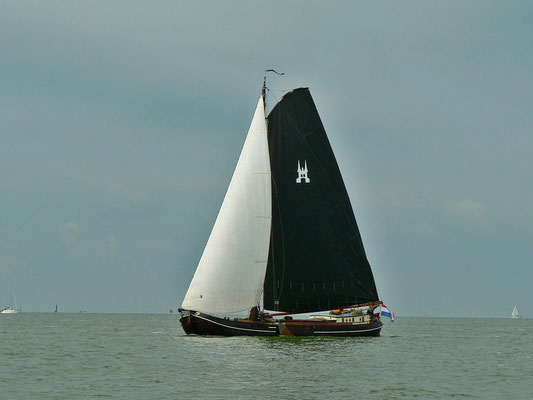 Auf dem Ijsselmeer bei Stavoren