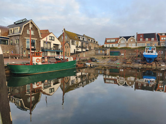 Morgens so um 8:15 Uhr auf Urk