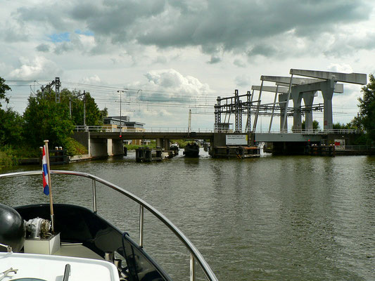 Spoorbrug Weesp.