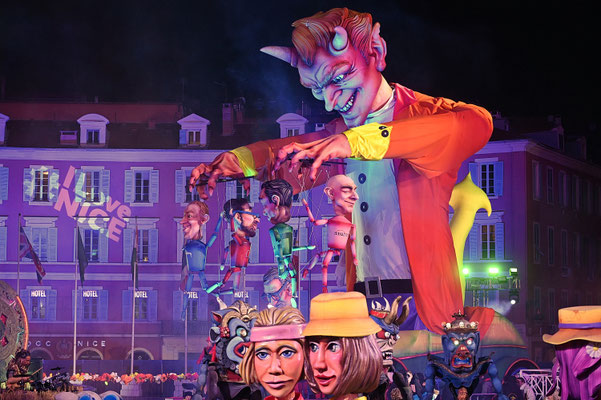 Hermann Werle_Karneval in Nizza
