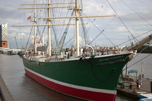 Wolfgang Baricham_Museumsschiff Rickmer Rickmers, Hamburg