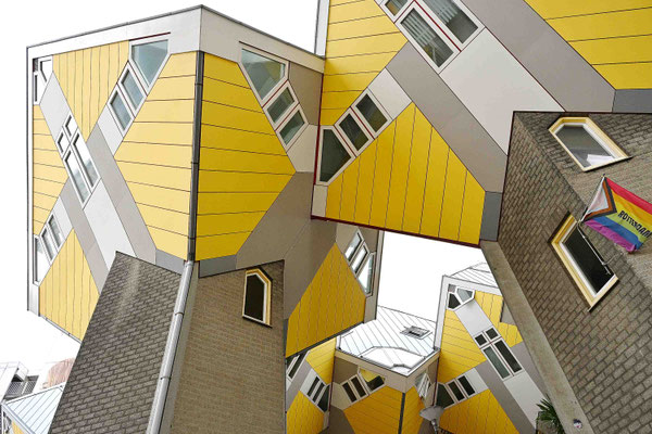 Hermann Werle_04_Kubushäuser in Rotterdam